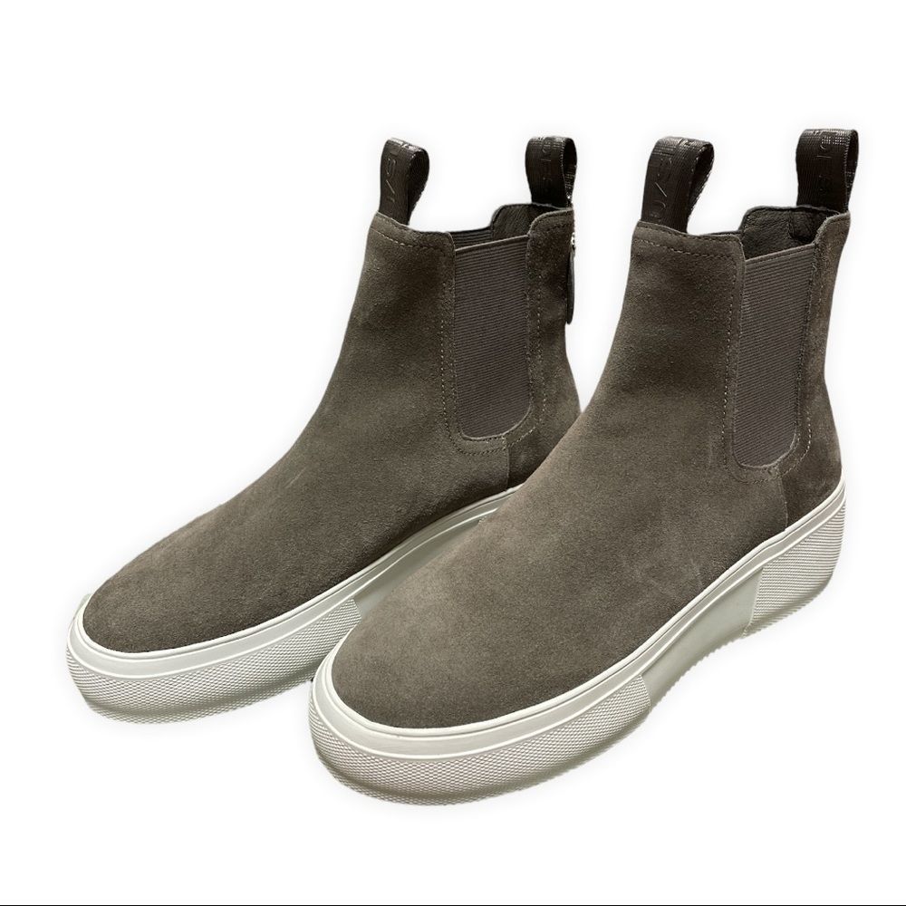 J/Slides Cora Suede Platform Sneaker Boots Never Been Worn!!